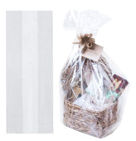 Pack of 1000 Gusset Bags, Clear 15 x 11 x 18. Plastic Expandable Bags 15x11x18. Thickness 1 mil. Polyethylene Bags for Industrial, Foodservice Pack of 1000 Gusset Bags, Clear 15 x 11 x 18. Plastic Expandable Bags 15x11x18. Thickness 1 mil. Polyethylene Bags for Industrial, Foodservice